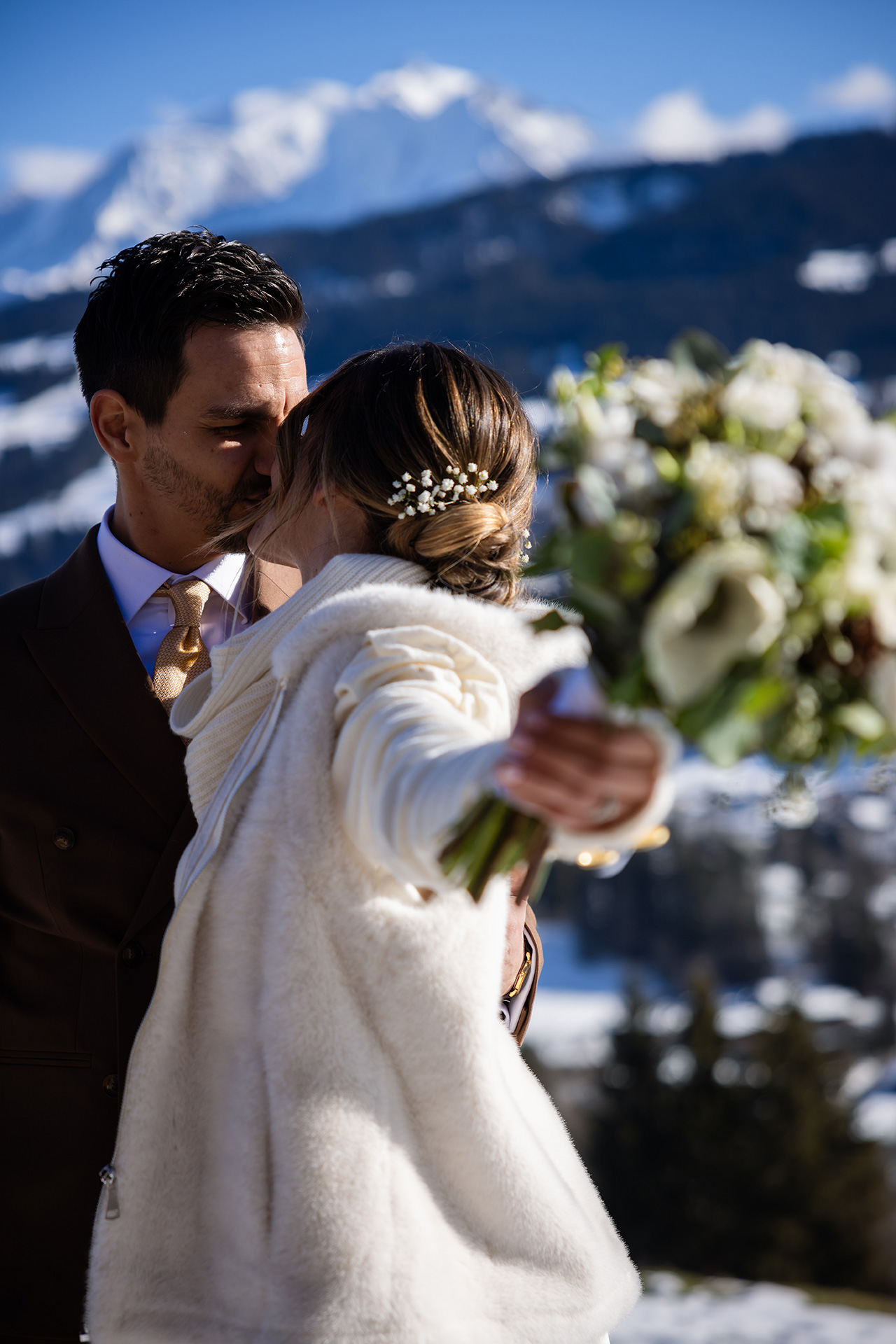 Signé CHAMYCA Photographe de mariage documentaire naturel émotions Megève haute-savoie